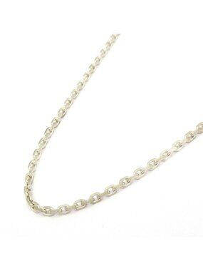 Hermes Necklace Silver Chain